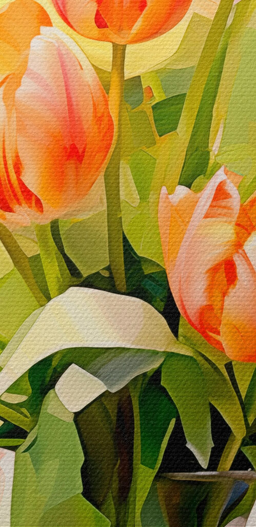 Vase of flowers