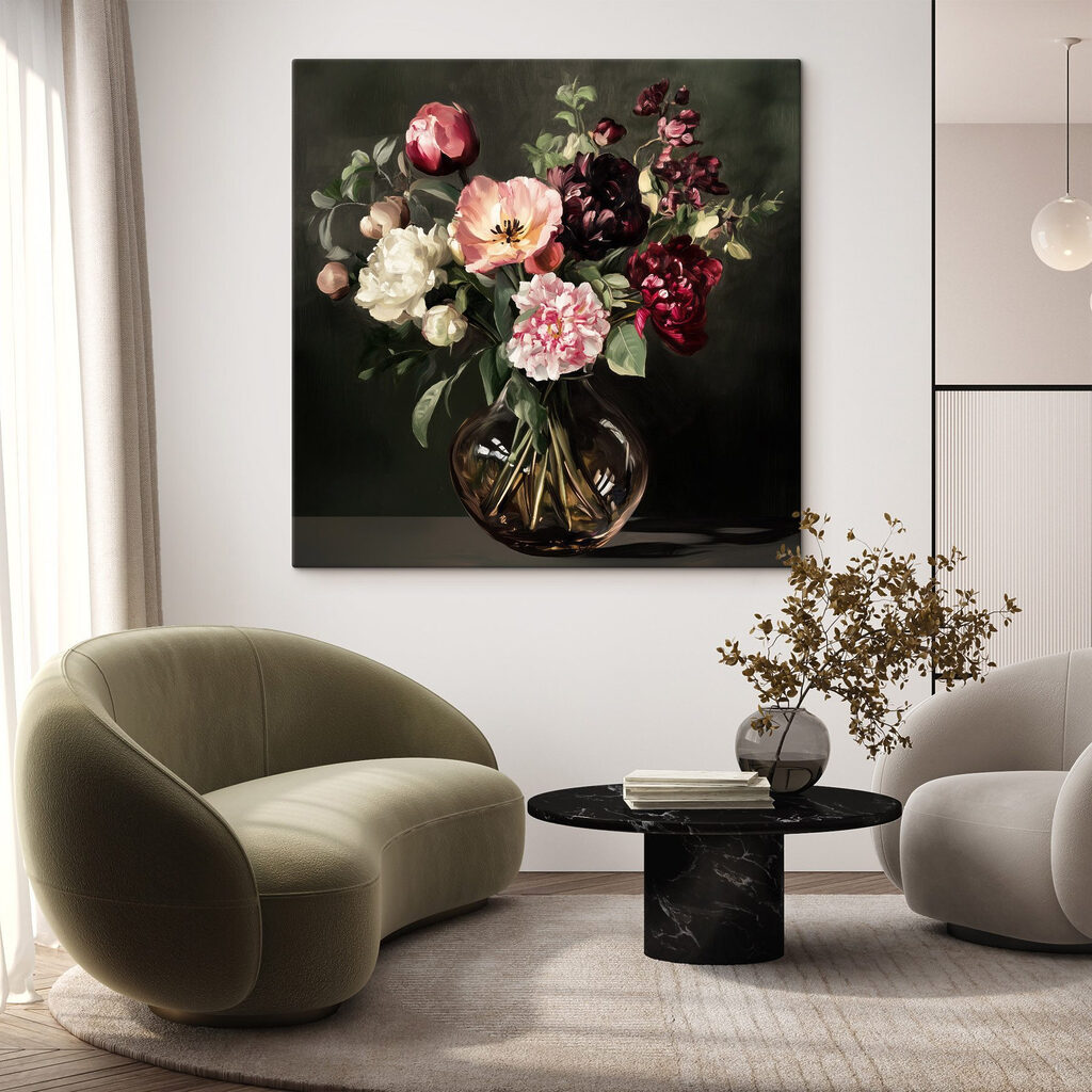 Vase of flowers