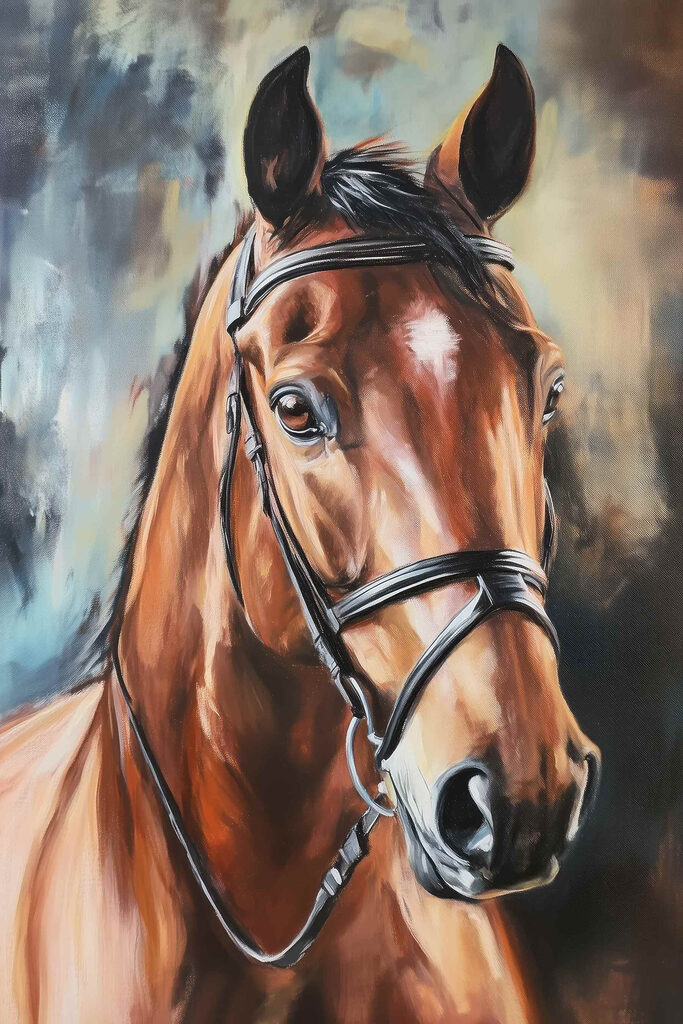 Painting of a horse Painting of a horse