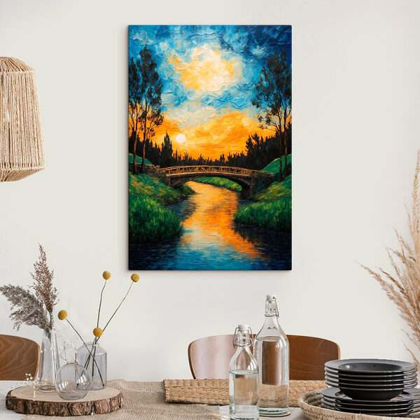 Bridge over a river