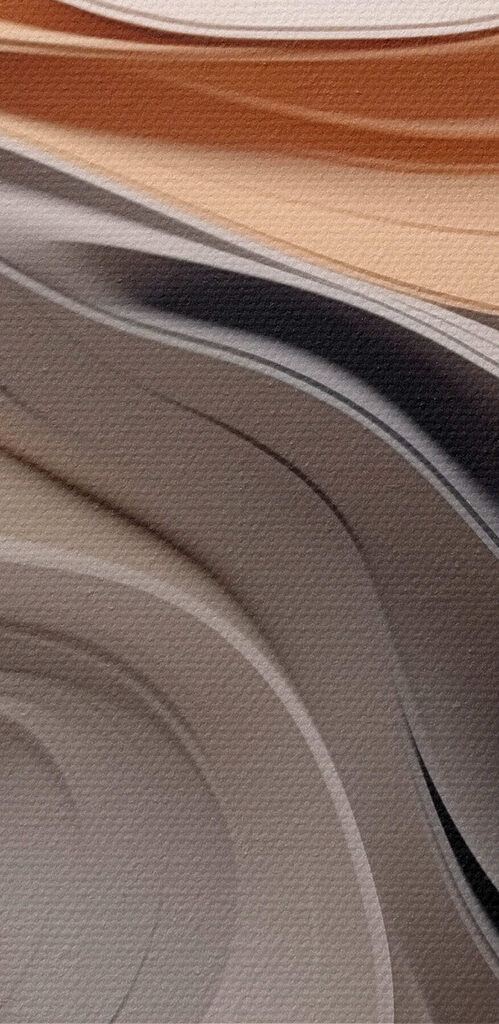 Soft curves in muted tones Soft curves in muted tones