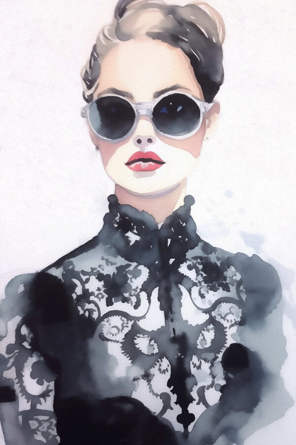 Woman wearing sunglasses Woman wearing sunglasses