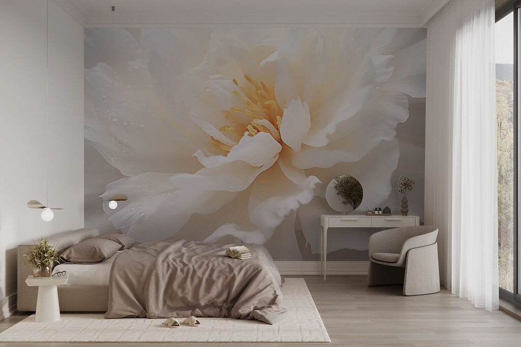 Delicate petals in soft hues