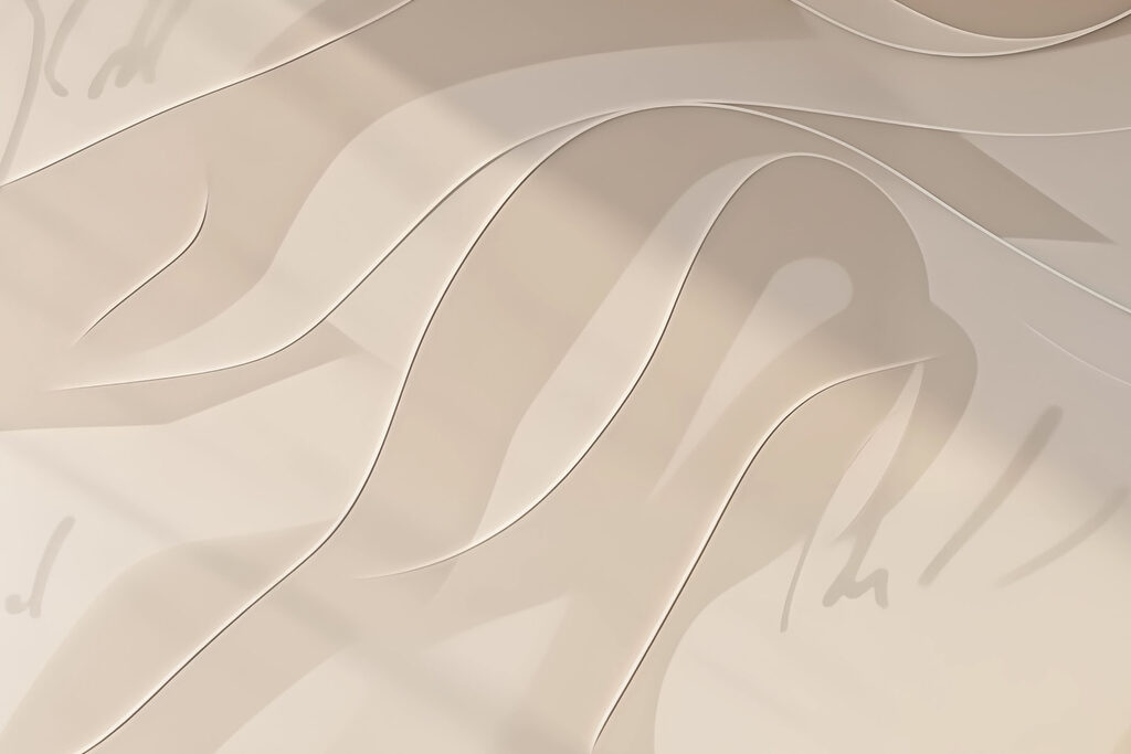 Linee ondulate bianche e nere Linee ondulate bianche e nere