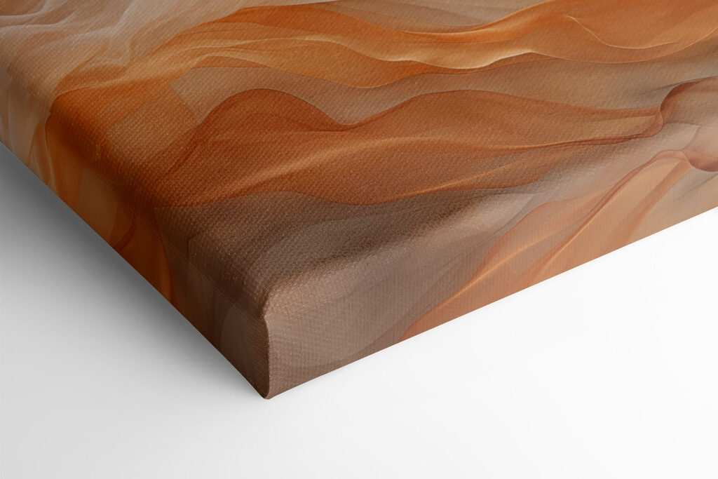 Gentle waves of flowing fabric Gentle waves of flowing fabric