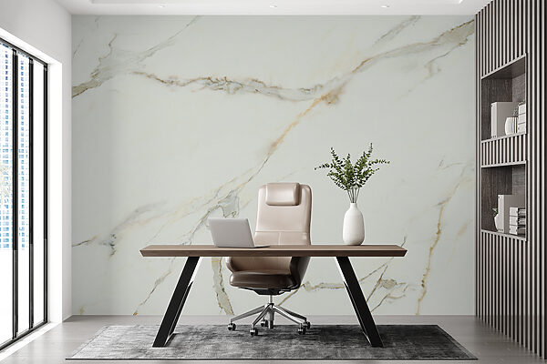 Elegante marmo bianco con venature Elegante marmo bianco con venature