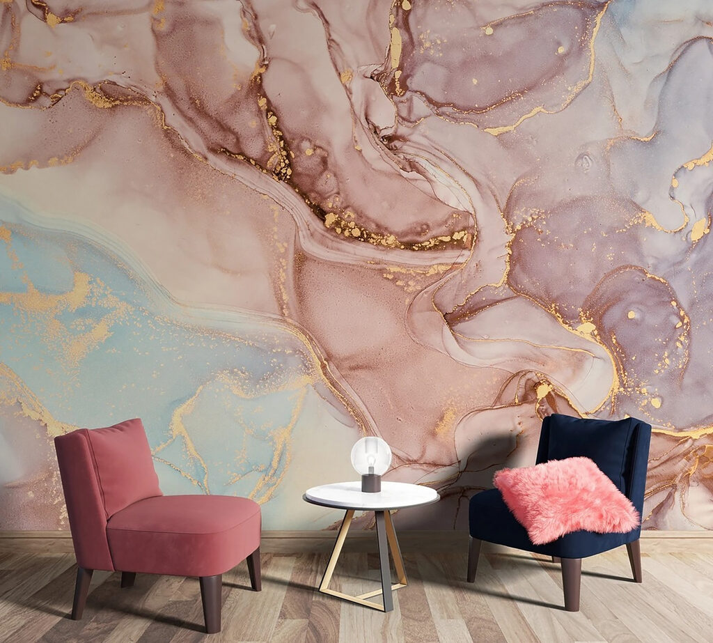 Abstract swirls in soft colors Abstract swirls in soft colors