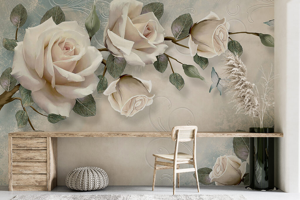 Rose delicate con morbide farfalle u31353piw4mr 1024x683 - Rose delicate con morbide farfalle