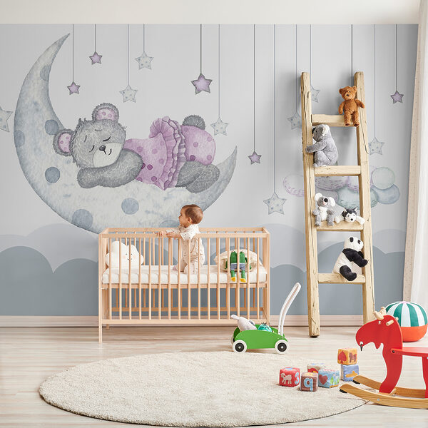 Orsetto che dorme sulla luna Orsetto che dorme sulla luna