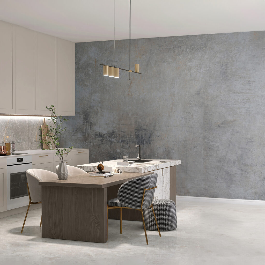 Grey and white surface