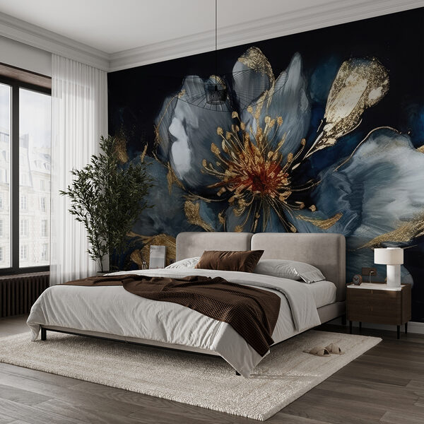 Pittura di un fiore Pittura di un fiore