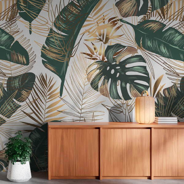 Foglie tropicali dal design elegante Foglie tropicali dal design elegante