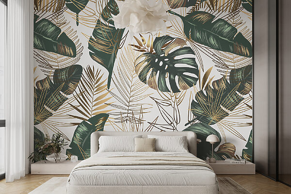 Foglie tropicali dal design elegante Foglie tropicali dal design elegante