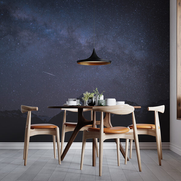 Cielo stellato sulle montagne Cielo stellato sulle montagne