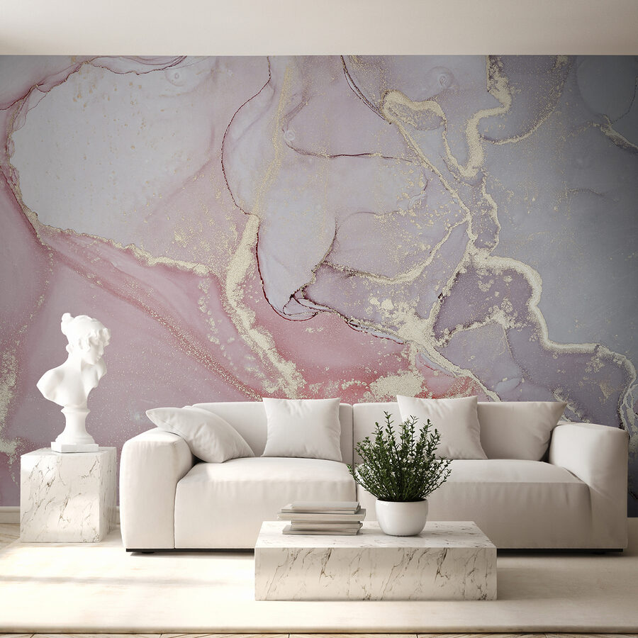 L'eterea arte del marmo pastello si dispiega.