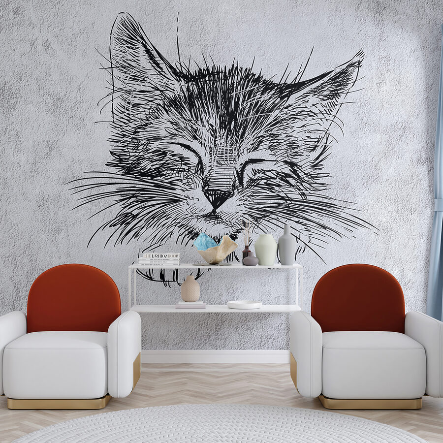 Disegno di un gatto