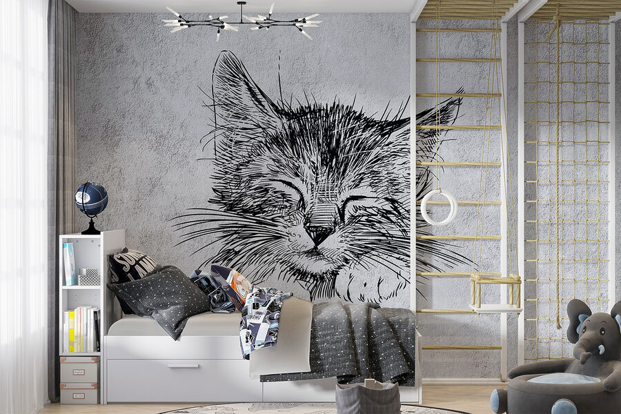Disegno di un gatto