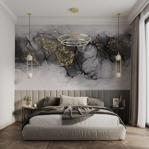 Elegante marmorizzazione con riflessi scintillanti Elegante marmorizzazione con riflessi scintillanti