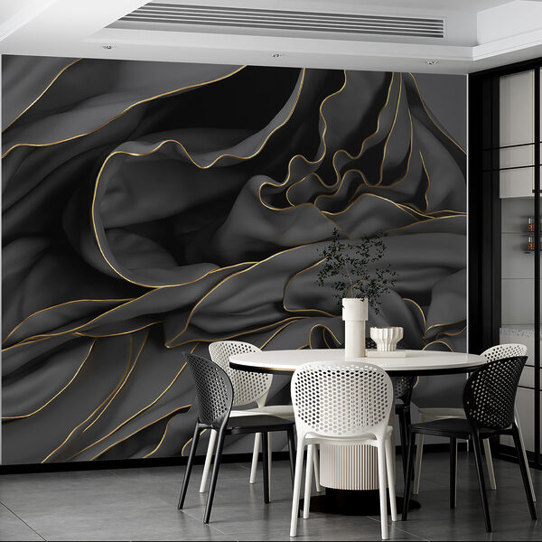 Tessuto strutturato con curve eleganti. Tessuto strutturato con curve eleganti.