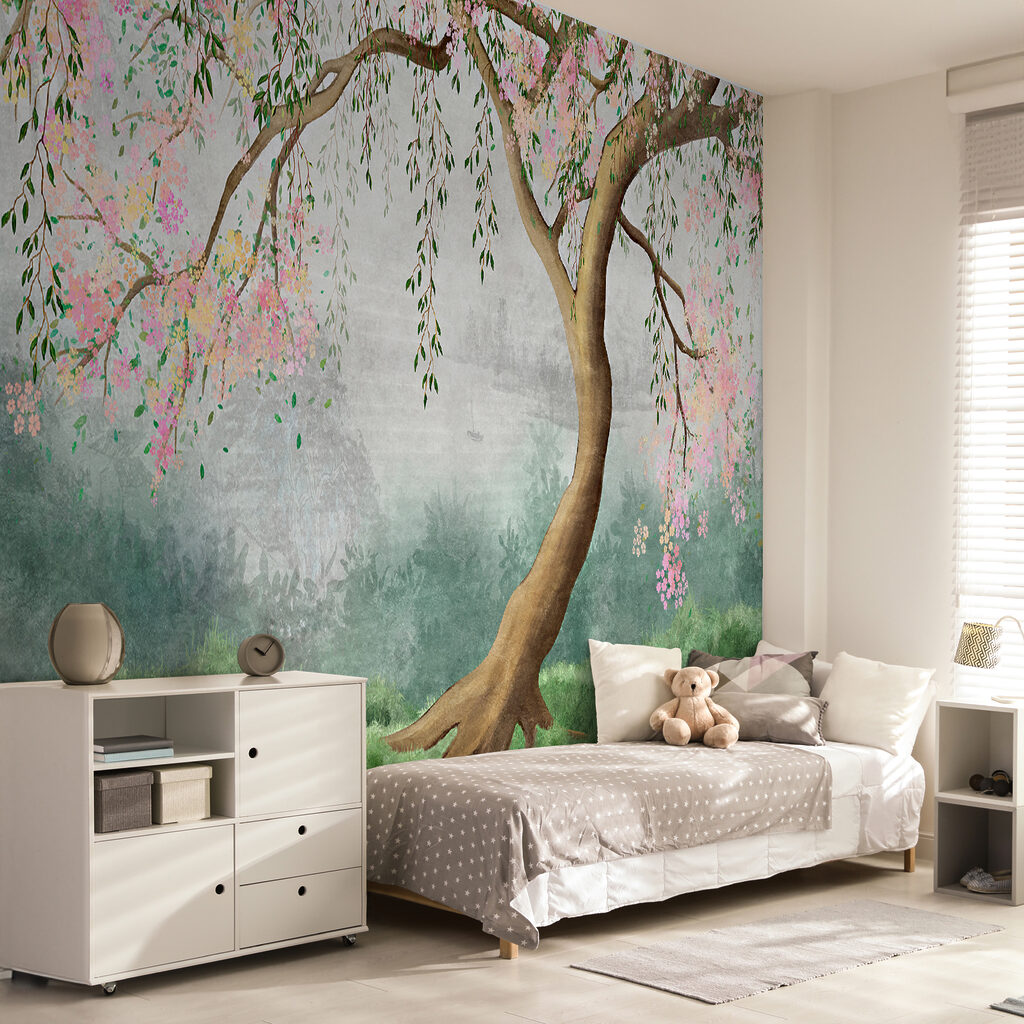 Albero con fiori rosa u93587pir10ms 1024x1024 - Albero con fiori rosa