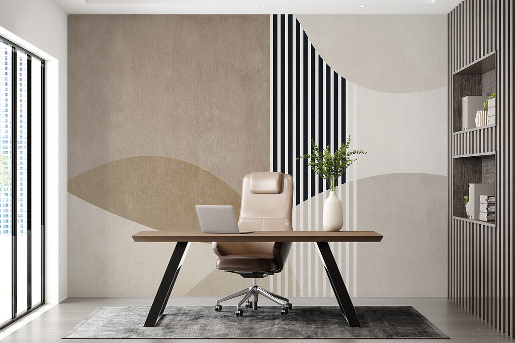 Abstract shapes in neutral tones Abstract shapes in neutral tones