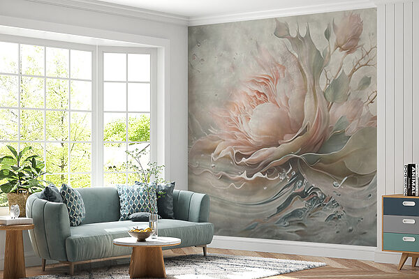 Pittura di un fiore Pittura di un fiore