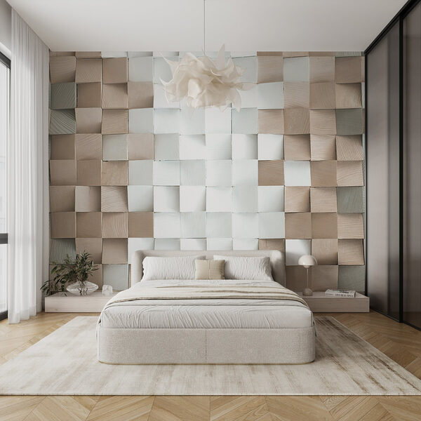 Muro fatto di quadrati Muro fatto di quadrati