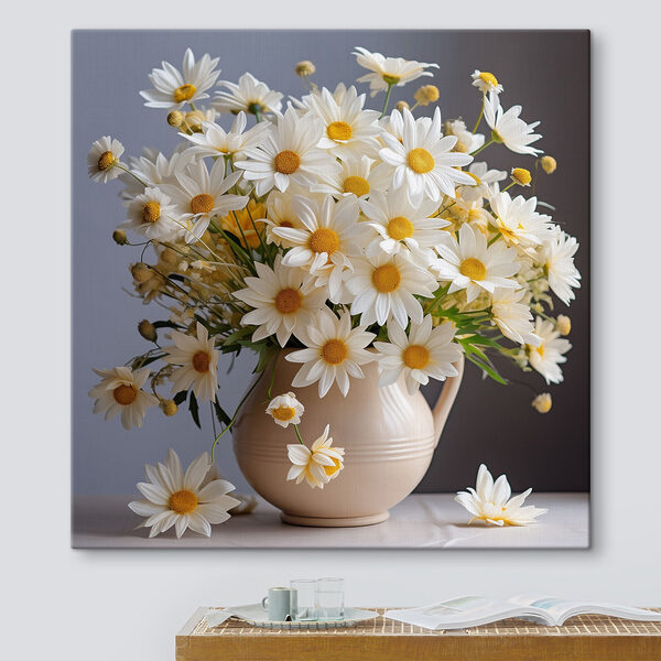 Quadri Un vaso di fiori bianchi (COD: s36813) Quadri Quadri Un vaso di fiori bianchi (COD: s36813)