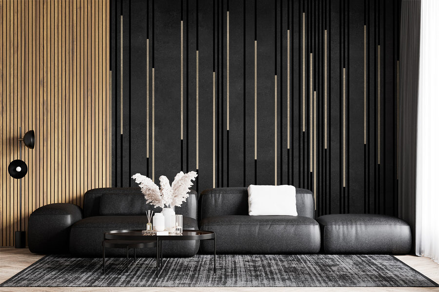 Sfondo bianco e nero con linee verticali