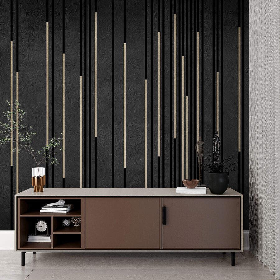 Sfondo bianco e nero con linee verticali