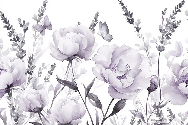Delicati petali danzano nella brezza Delicati petali danzano nella brezza