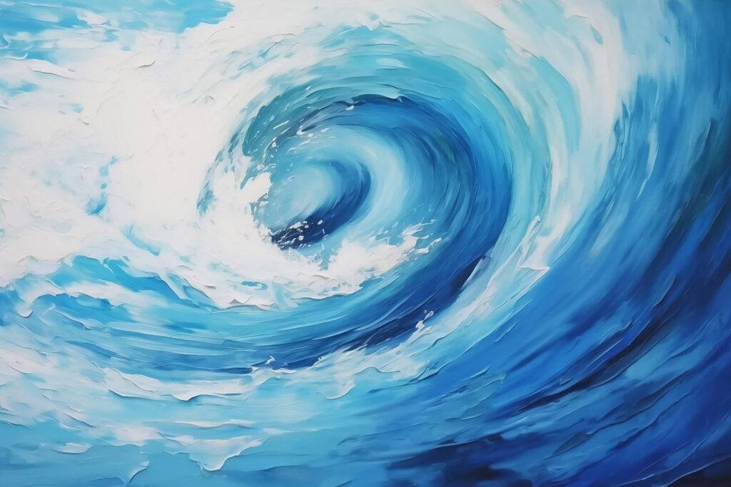 Blue and white swirl Blue and white swirl