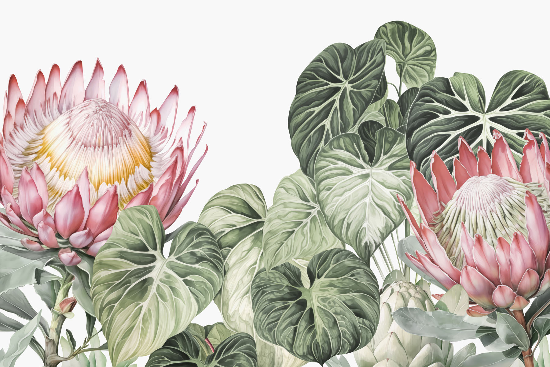 Floral beauty in soft hues