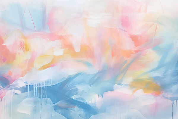 Pittura di un cielo colorato Pittura di un cielo colorato