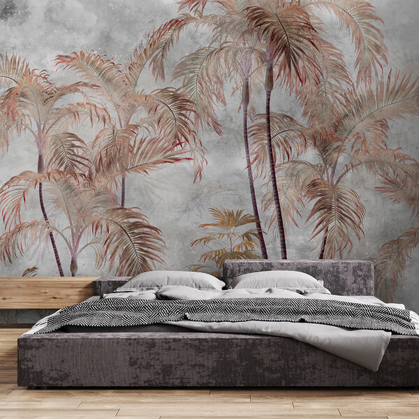 A group of palm trees