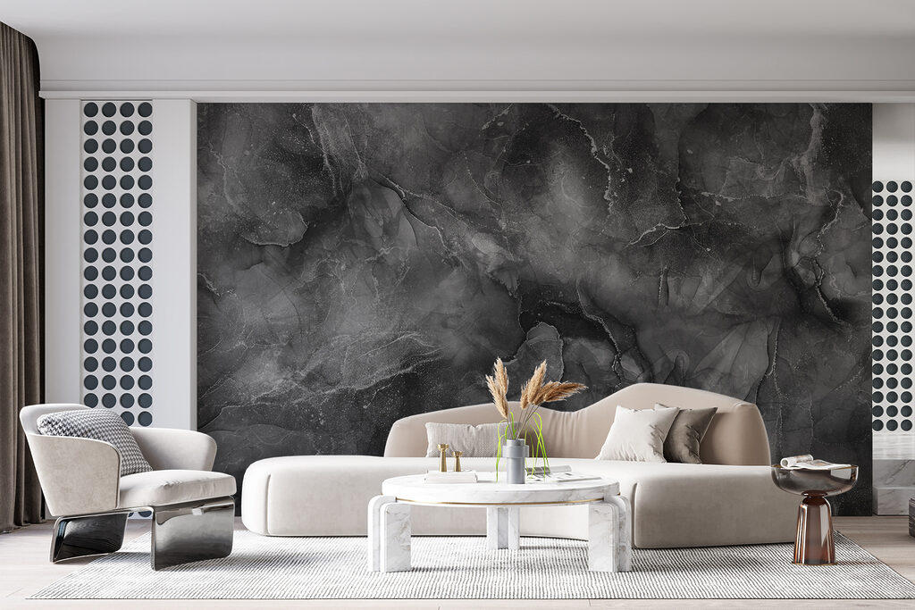 Elegant shades of gray abstract design