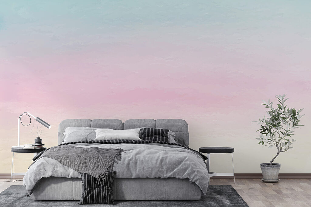 Soft, pastel hues of calm serenity Soft, pastel hues of calm serenity