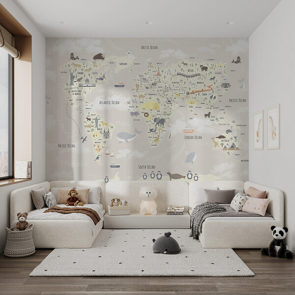 Una mappa del mondo Una mappa del mondo