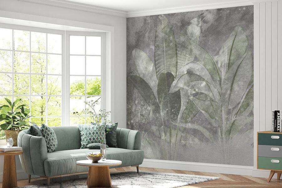 Eleganza botanica in texture morbide.