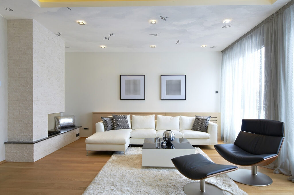 A group of birds flying in the sky