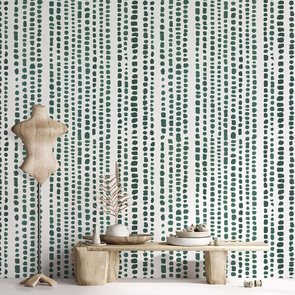 Un motivo verde e bianco Un motivo verde e bianco