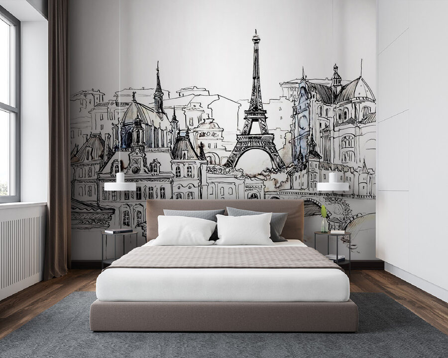 Disegno di una città