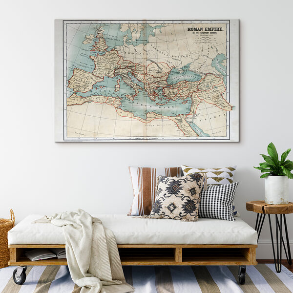 A map of europe with red lines A map of europe with red lines
