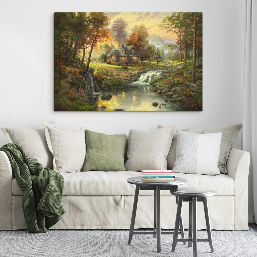 A house by a river