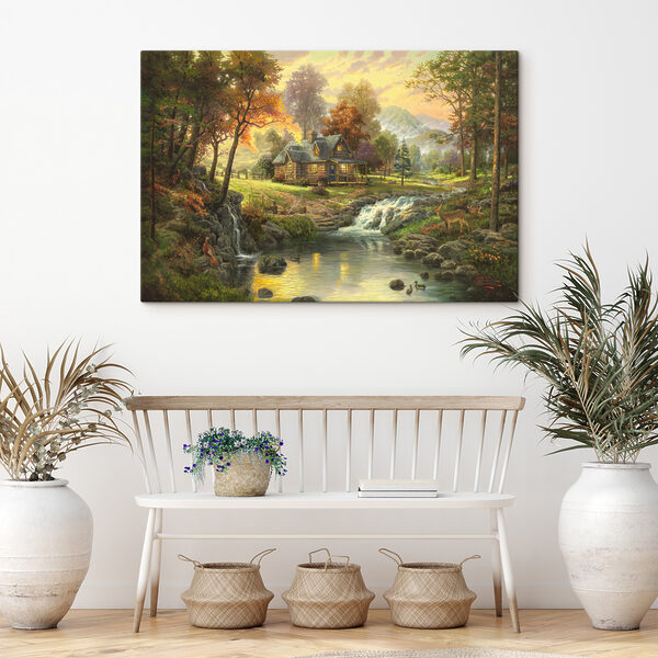 A house by a river