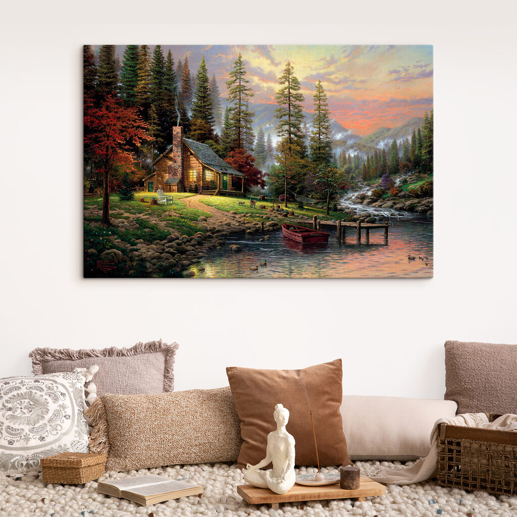 A house by a river