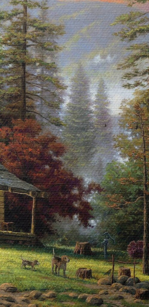 A house by a river