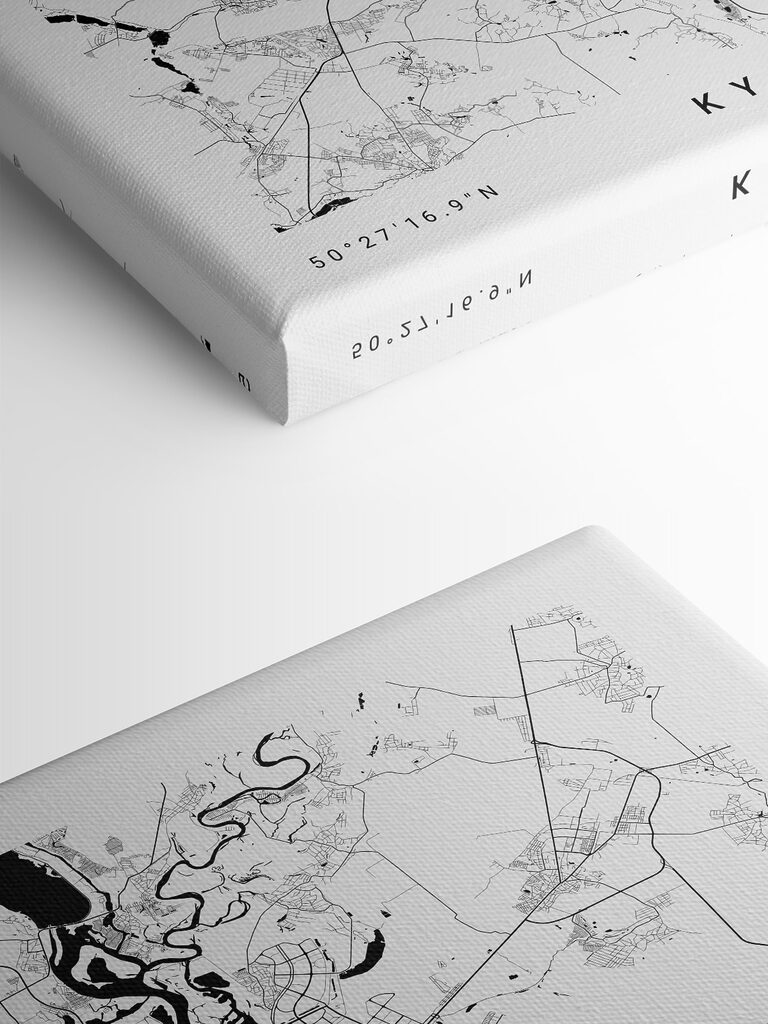 A map of a city