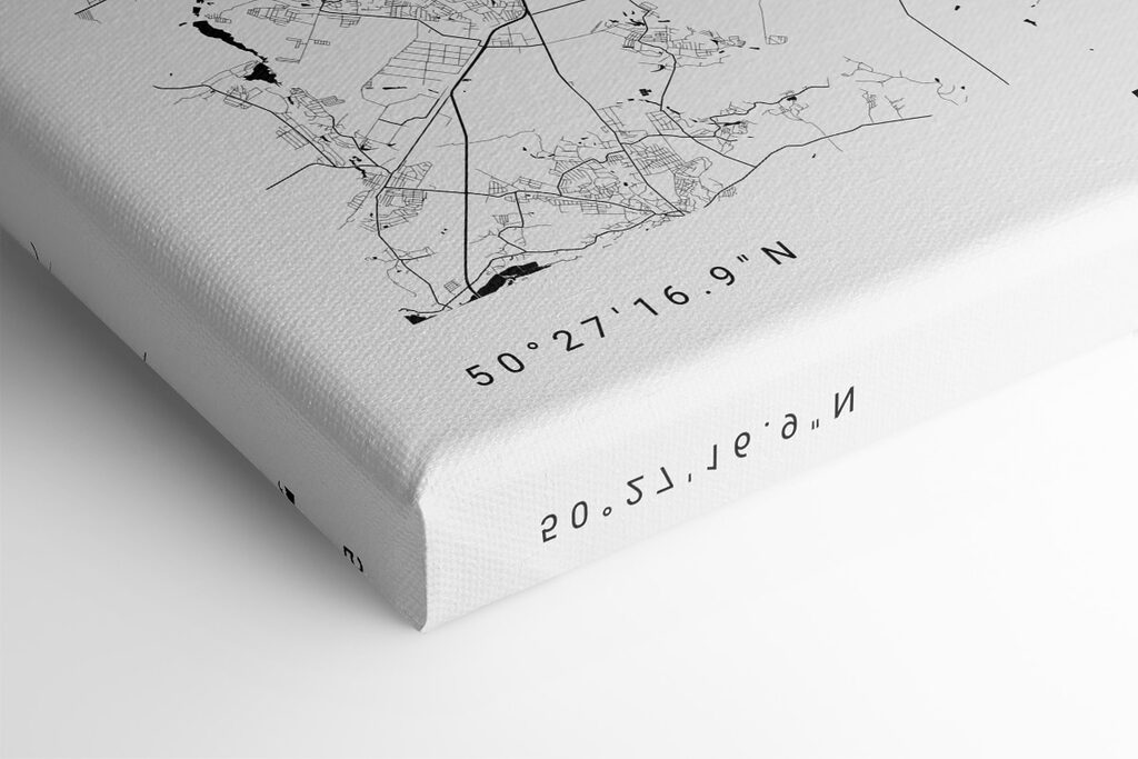 A map of a city