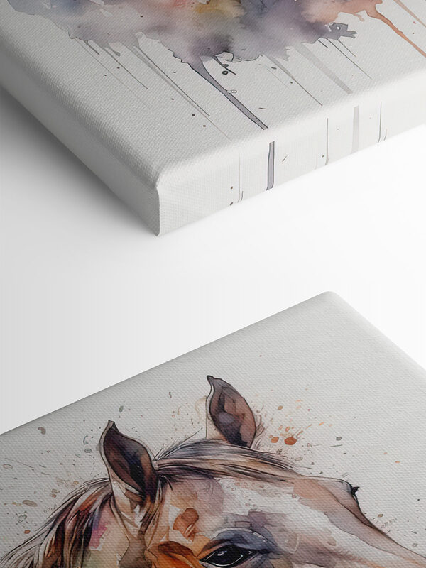 A painting of a horse A painting of a horse